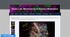 Desktop Screenshot of dacksneuroscience.com